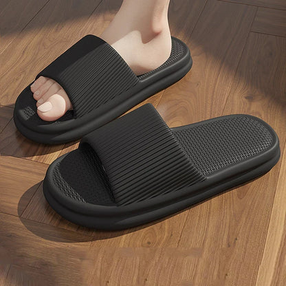 Cloud Slides Slippers Thick-Sole EVA Unisex Indoor Beach Sandals