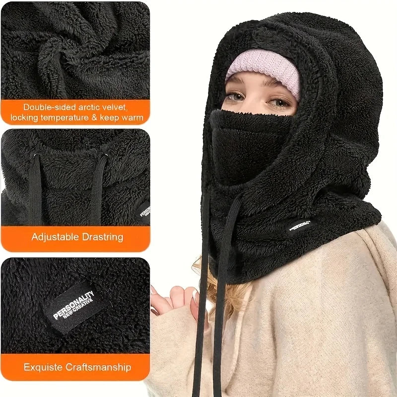 Fleece Balaclava Hood – Warm Winter Face Mask & Hat