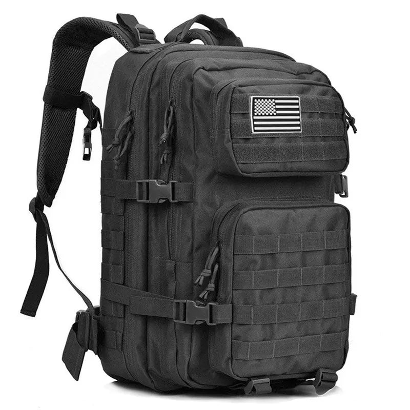 50L Tactical Backpack – Waterproof Military Rucksack for Men