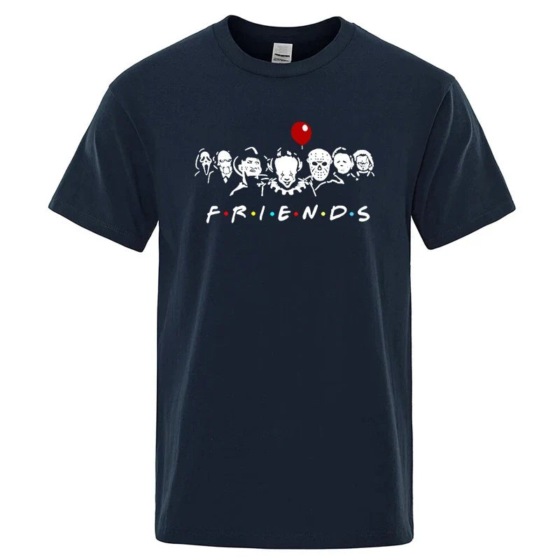 Funny Friends Graphic T Shirt 100% Cotton Casual Tee