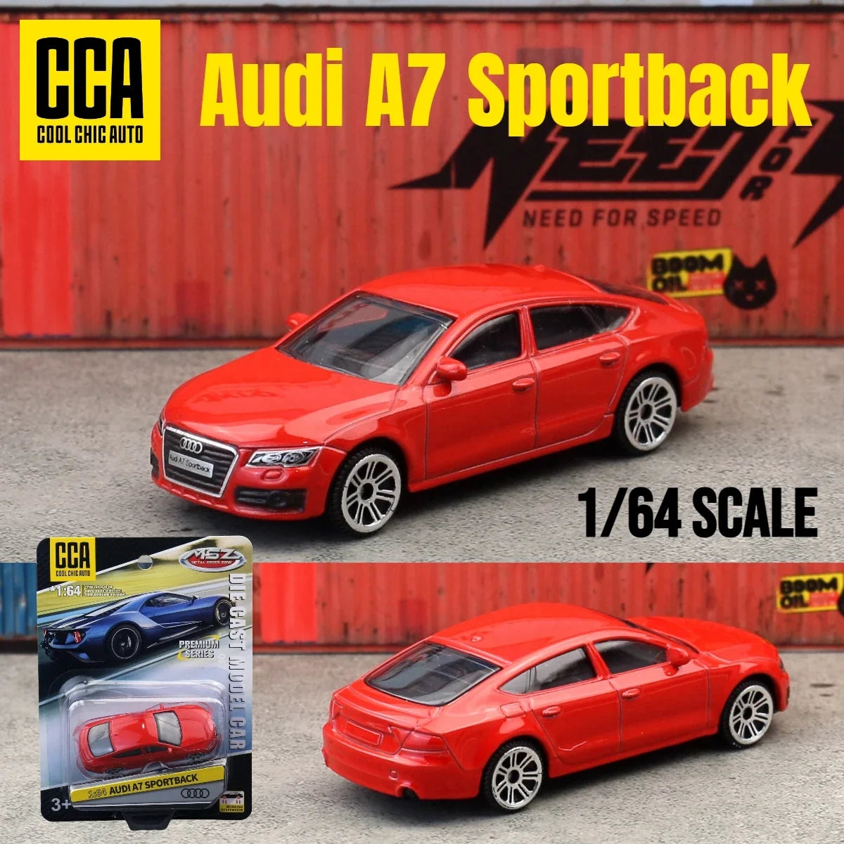 1/64 Diecast Model Car – CCA Premium Series (Lamborghini, BMW, Porsche & More)