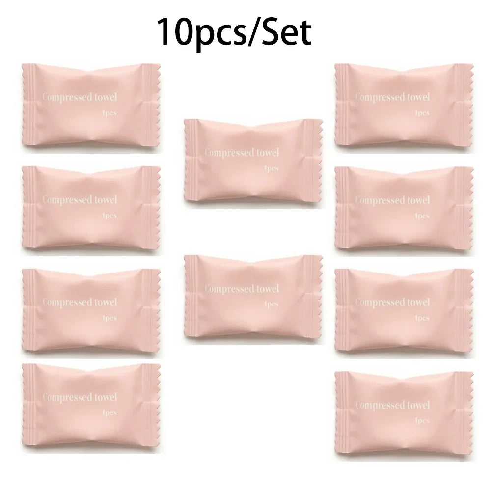 Disposable Compressed Towels – Camping & Travel (10/20/50/100pcs)