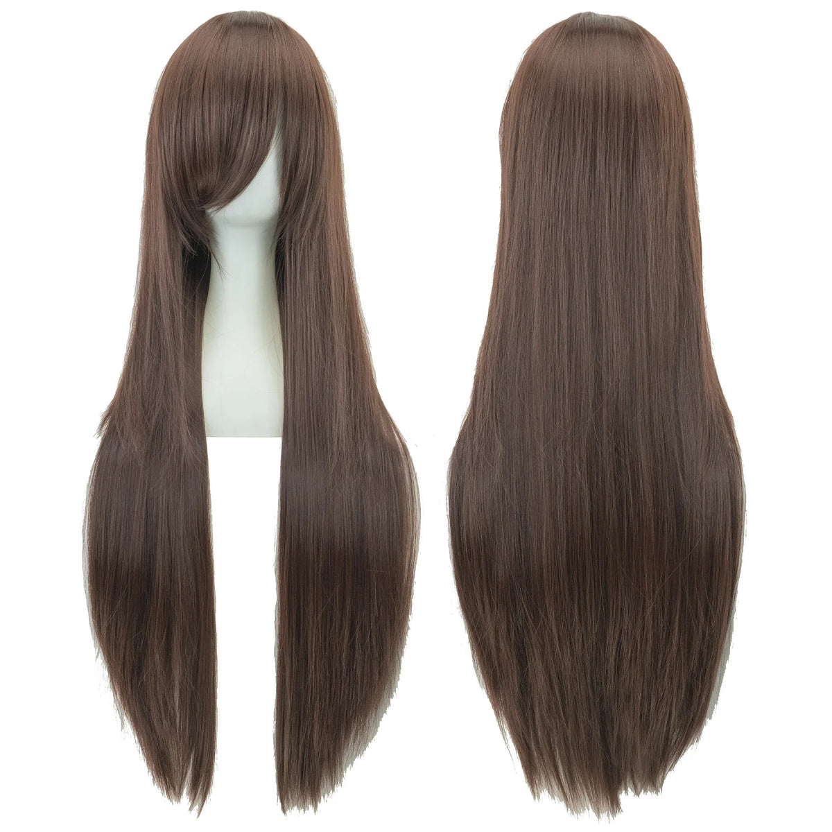 32 Inch Long Straight Synthetic Wig – Cosplay & Party, 36 Colors