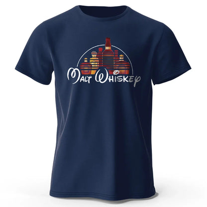 Malt Whiskey Graphic T Shirt Oversized Cotton Tee