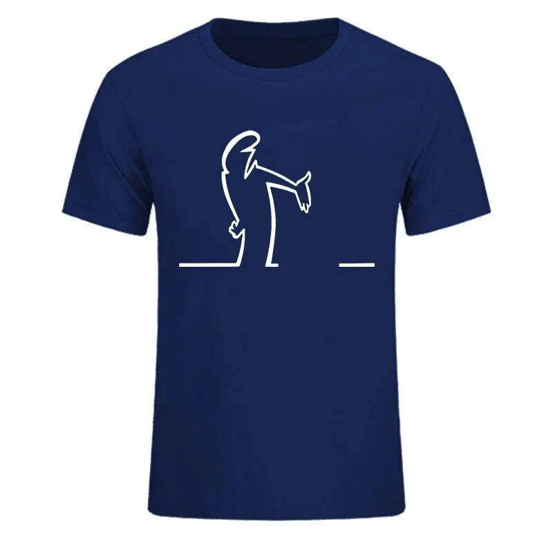Balum La Linea Graphic T Shirt Premium Cotton Tee