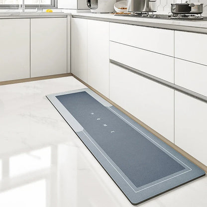 Soft Kitchen Floor Mat – Non-Slip Hallway Runner Rug