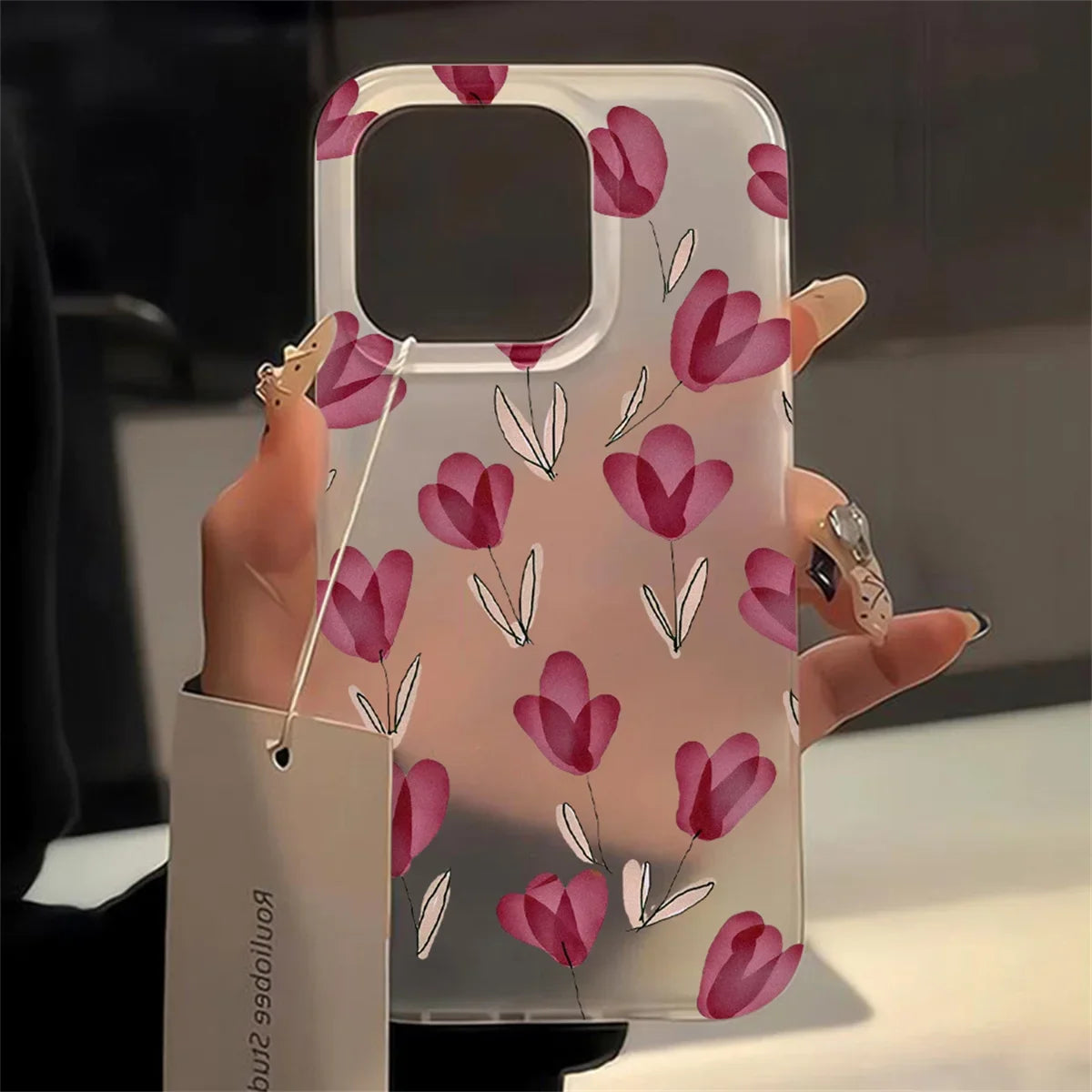 iPhone Case Transparent Matte Shockproof Cover for iPhone 11–18 Pro Max
