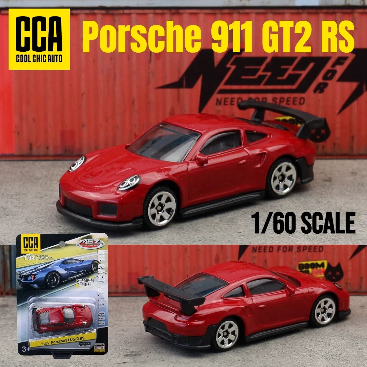 1/64 Diecast Model Car – CCA Premium Series (Lamborghini, BMW, Porsche & More)