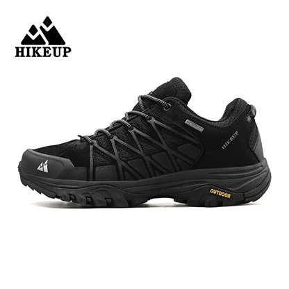 Men's Hiking Shoes – Breathable Lace-Up Outdoor Trekking Sneakers