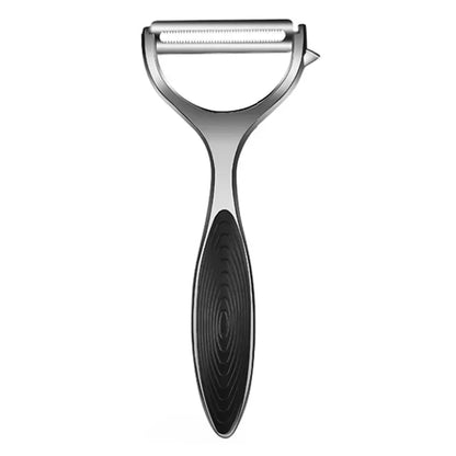 Stainless Steel Vegetable Peeler – Multi-Function Y-Peeler with Non-Slip Handle