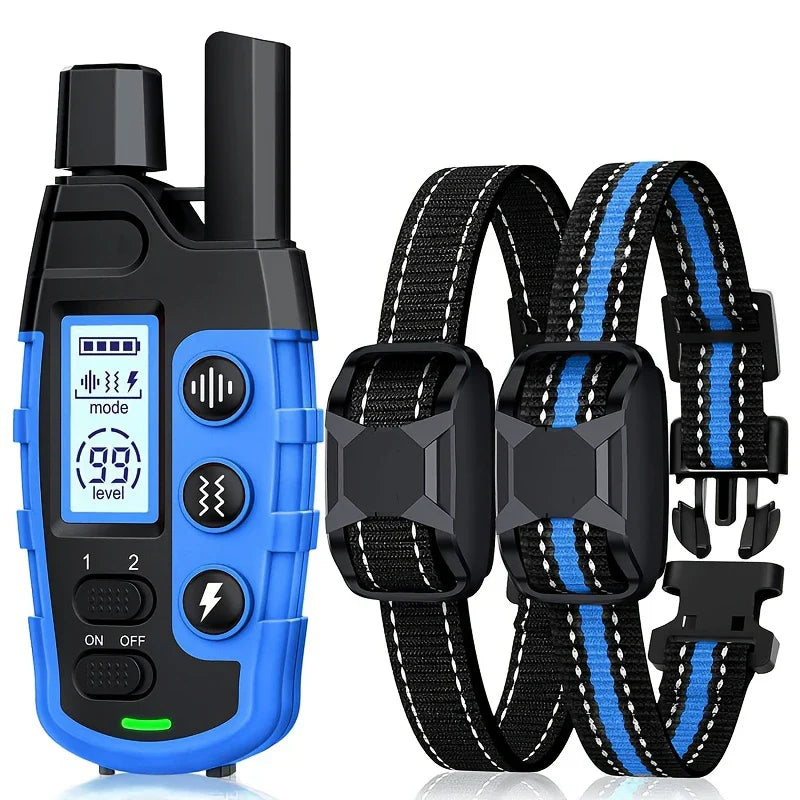 Dog Training Collar with Remote – 3300ft Range, Waterproof, 99 Levels for 5–120 lbs Dogs