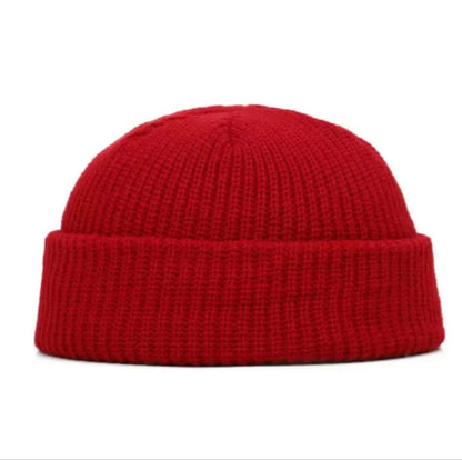 Winter Knit Beanie Hat – Warm Thermal Skull Cap for Men & Women