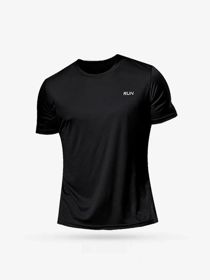Men's Quick-Dry Gym T-Shirt – Slim Fit Running & Fitness Top