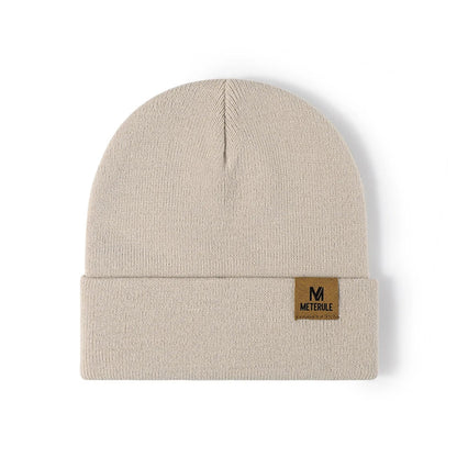 Winter Knit Cuffed Beanie – Warm Unisex Ski Hat