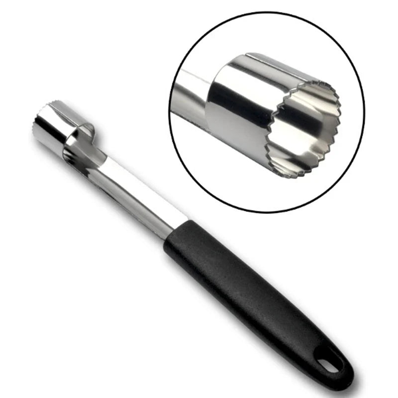 Apple Corer & Fruit Pit Remover – Stainless Steel Twist Corer