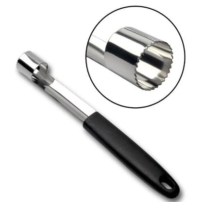 Apple Corer & Fruit Pit Remover – Stainless Steel Twist Corer