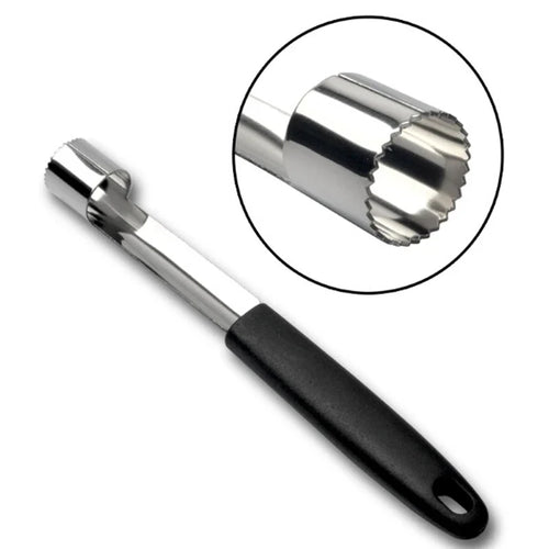 Apple Corer & Fruit Pit Remover – Stainless Steel Twist Corer