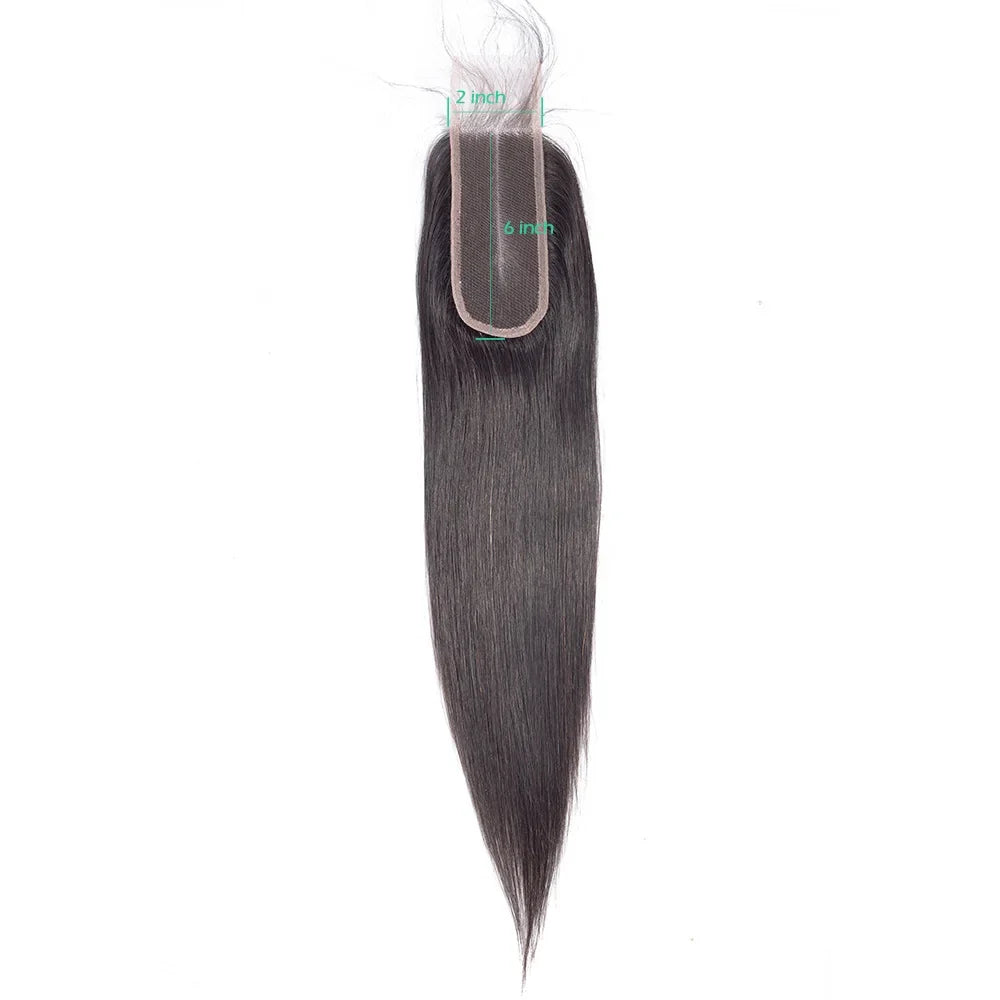 Straight Human Hair Lace Closure & Frontal - Remy Hair