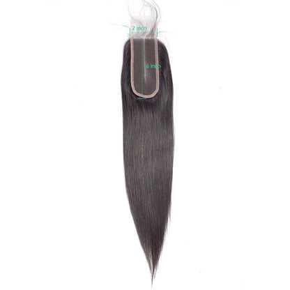 Straight Human Hair Lace Closure & Frontal - Remy Hair