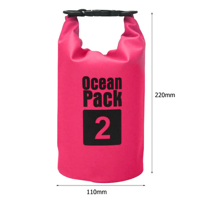 Waterproof Dry Bag – Foldable Roll-Top Pack 2L 3L 5L 10L 15L