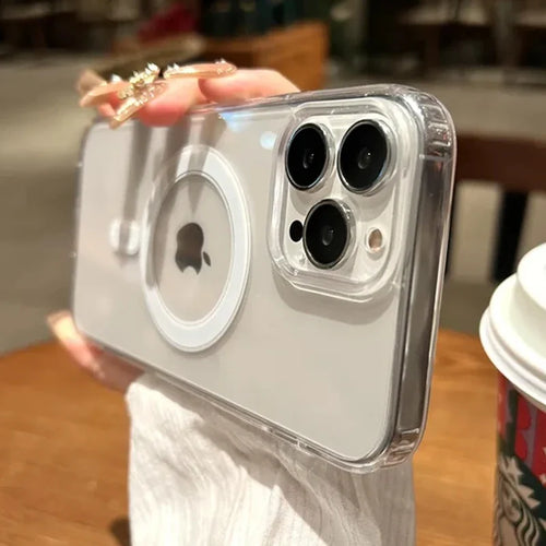 Clear MagSafe Magnetic Case for iPhone 11–16 / X / XS / XR / SE