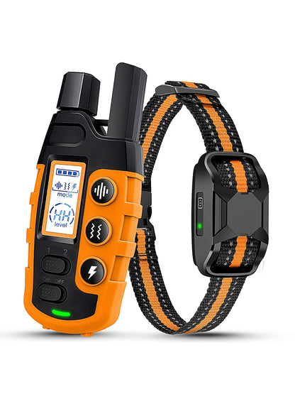 Dog Training Collar with Remote – 3300ft Range, Waterproof, 99 Levels for 5–120 lbs Dogs