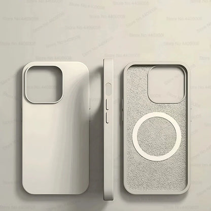 Liquid Silicone MagSafe iPhone Case – iPhone 11 to 15 Series