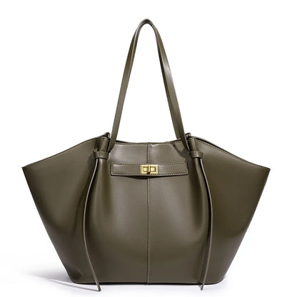 Large Capacity Bat-Wing Shoulder Bag for Women