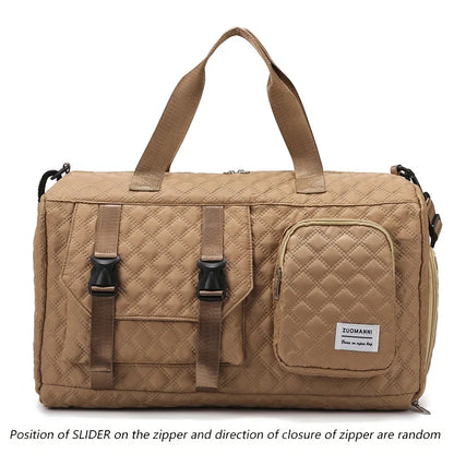 Nylon Travel Duffle Bag Large Gym Sports Overnight Bag