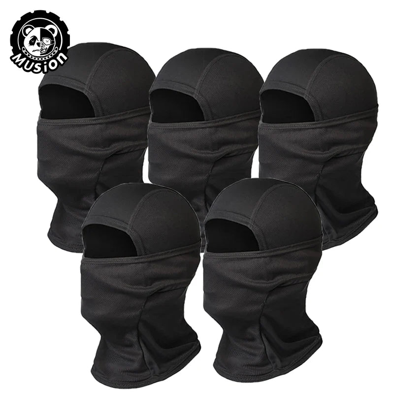 Balaclava Full Face Mask with Rose Print – Windproof Unisex Ski Mask