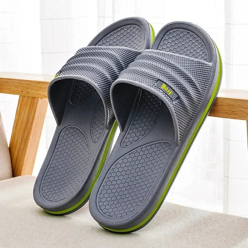 Men's EVA Bathroom Slippers – Soft Non-Slip Indoor House Shoes