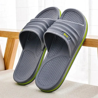 Men's EVA Bathroom Slippers – Soft Non-Slip Indoor House Shoes