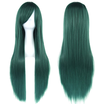 Cosplay Wig Long Straight 80cm Synthetic Hair – 36 Colors