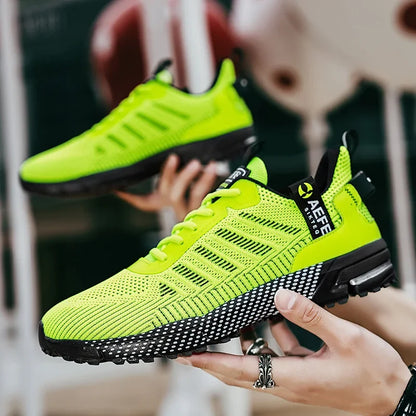 Men's Lightweight Running Shoes – Breathable Athletic Sneakers