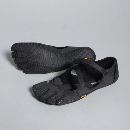 Five Toe Barefoot Shoes Women Minimalist Flats with Ankle Strap