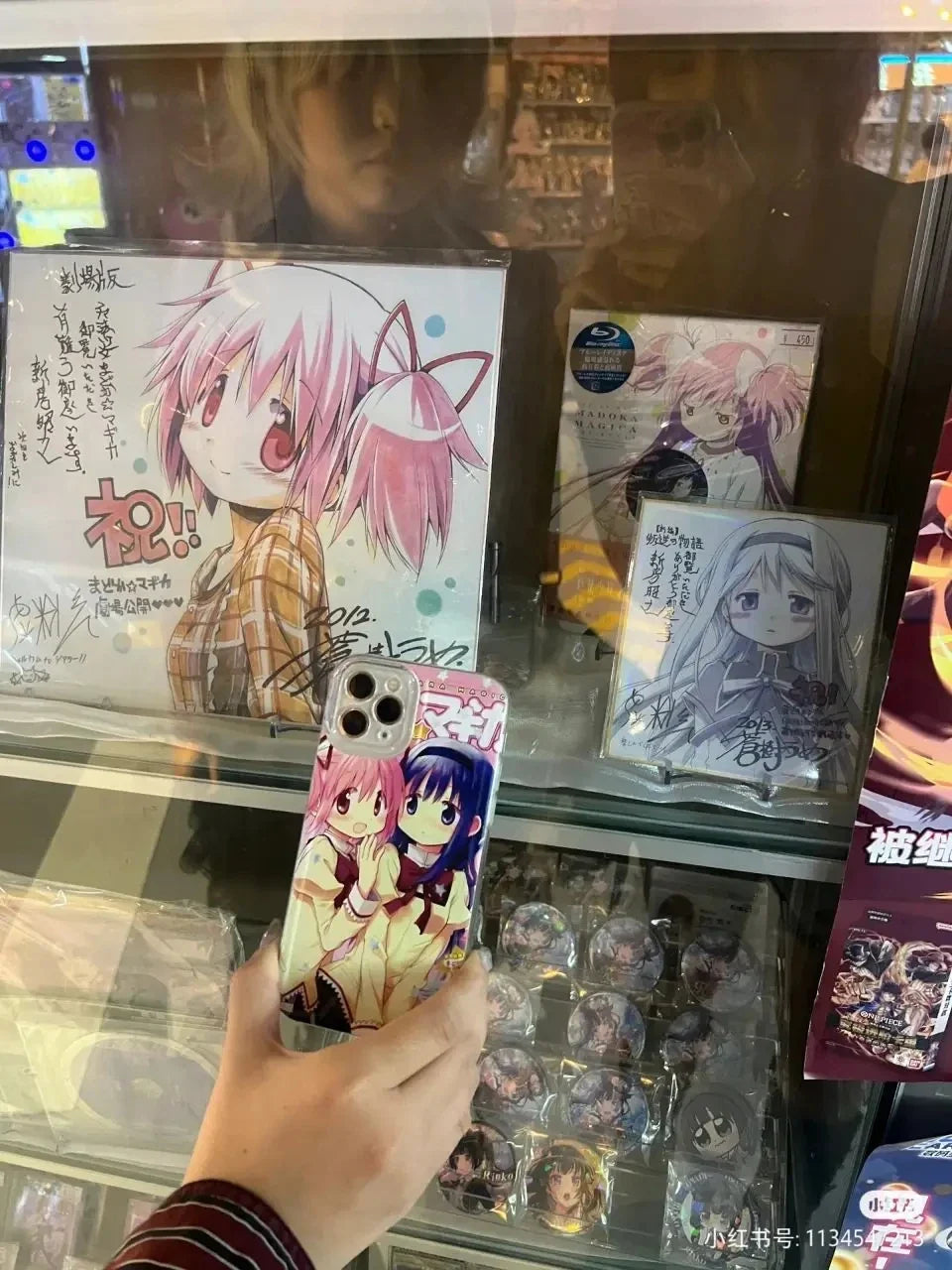 Anime Girl Clear Glitter iPhone Case – Kawaii Style