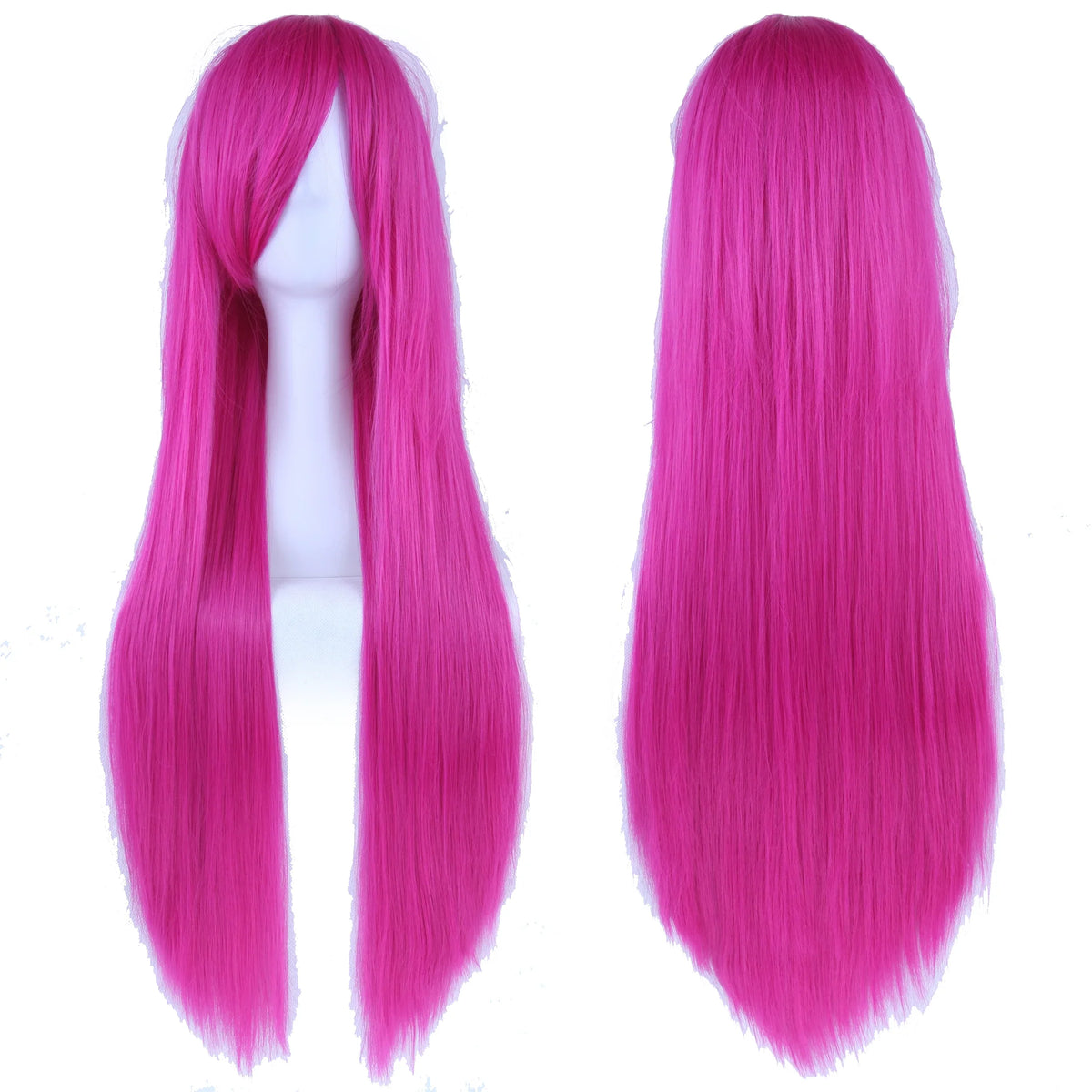 32 Inch Long Straight Synthetic Wig – Cosplay & Party, 36 Colors