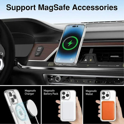 Clear MagSafe iPhone Case – iPhone 17, 16, 15, 14, 13, 12 & 11 Series