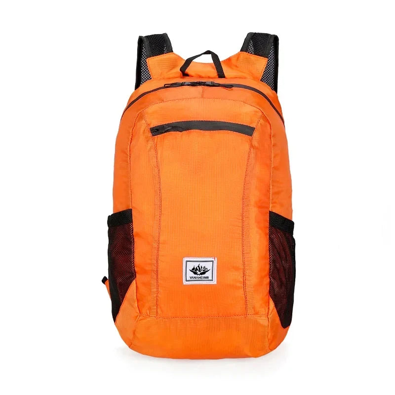 Foldable Lightweight Backpack – Waterproof Hiking & Travel Daypack
