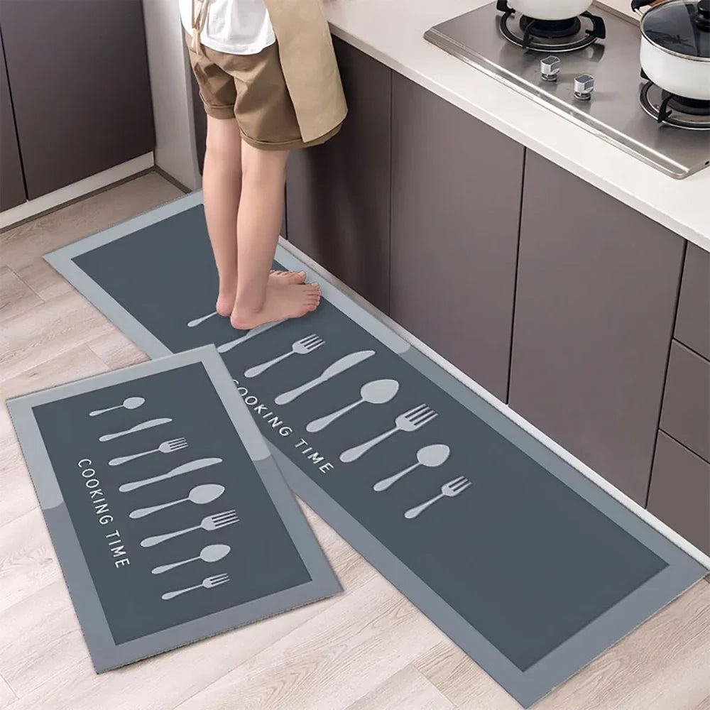 Non-Slip Kitchen Floor Mat – Soft Washable Rug for Kitchen, Bedroom & Hallway
