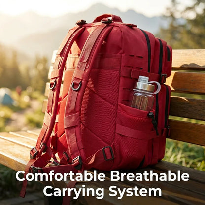 45L Tactical Backpack – MOLLE Hiking & Camping Bag for Men