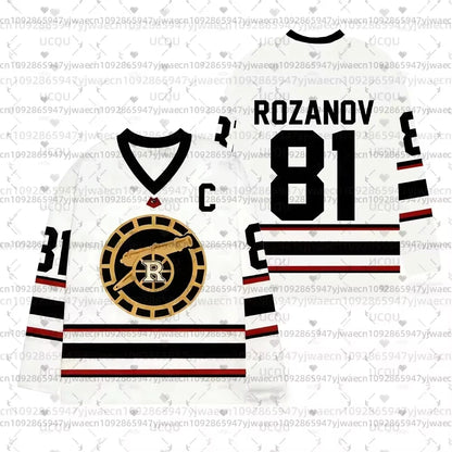 Unisex Heated Rivalry Hockey Jersey V Neck Pullover