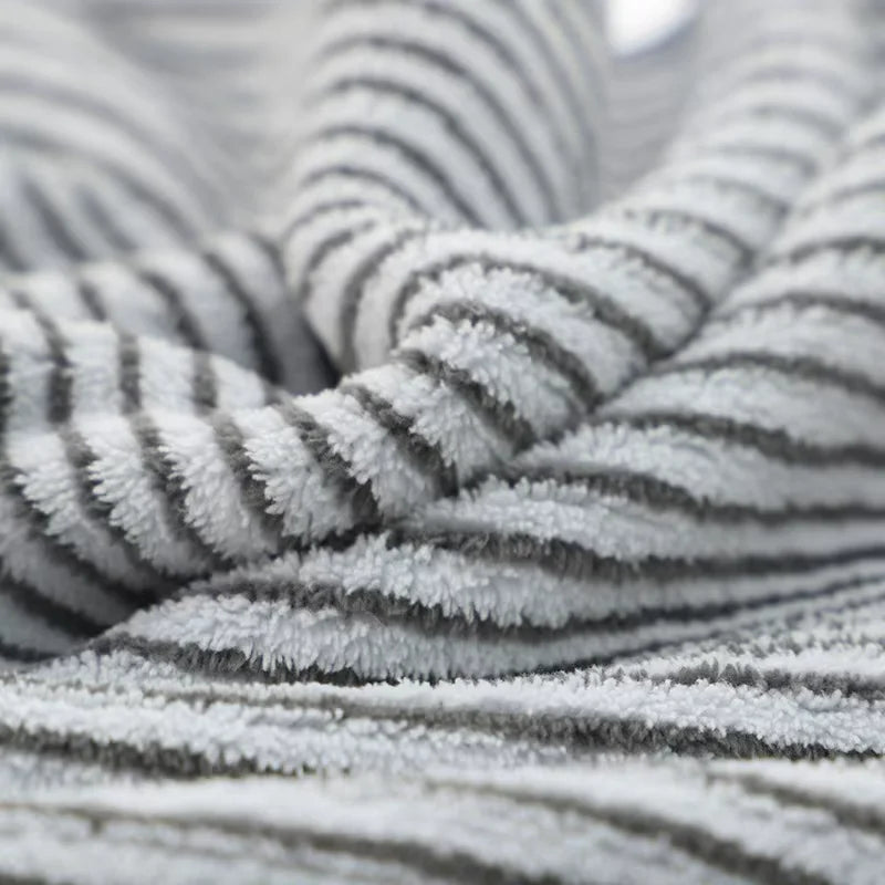 Bamboo Charcoal Coral Velvet Bath Towel – Super Absorbent