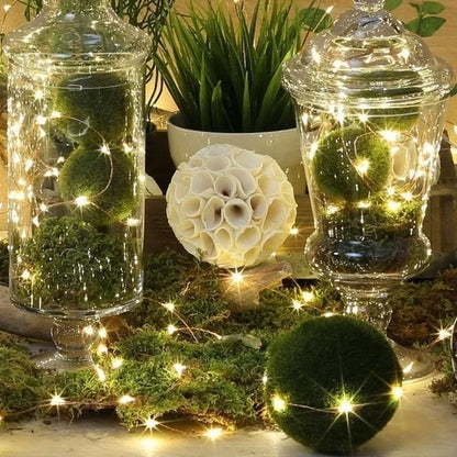 LED Fairy String Lights – Battery Operated Copper Wire