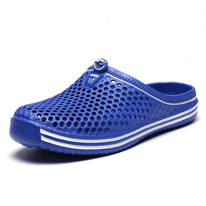 Hollow-Out Clogs Unisex Beach Sandals – Non-Slip, Sizes 36–45