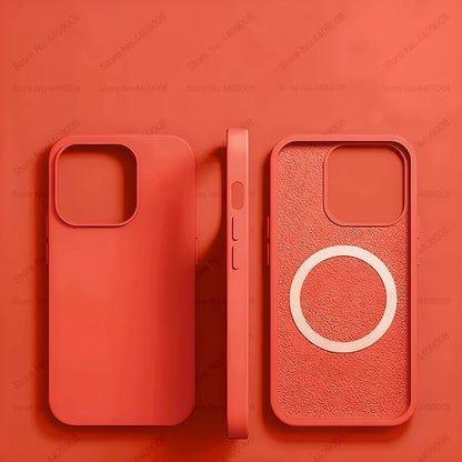 Liquid Silicone MagSafe iPhone Case – iPhone 11 to 15 Series