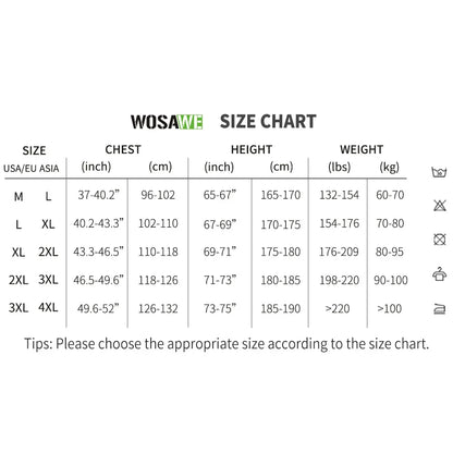 Men's Cycling Windbreaker Jacket – Water-Resistant MTB Long Sleeve Coat
