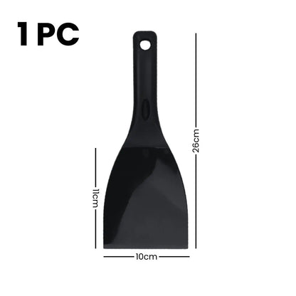 Pizza Dough Scraper & Spatula Cutter – Flexible Kitchen Tool with Hanging Bracket
