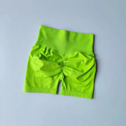 Women's High-Waist Yoga Shorts – Breathable Workout & Running Shorts