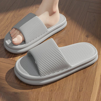 Cloud Slides Slippers Thick-Sole EVA Unisex Indoor Beach Sandals